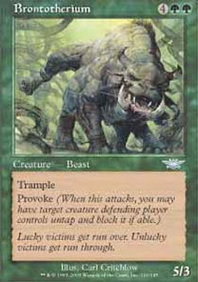 Brontotherium - Foil