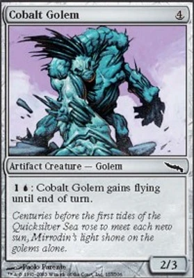 Cobalt Golem - Foil