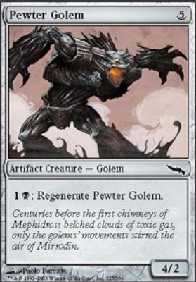 Pewter Golem - Foil