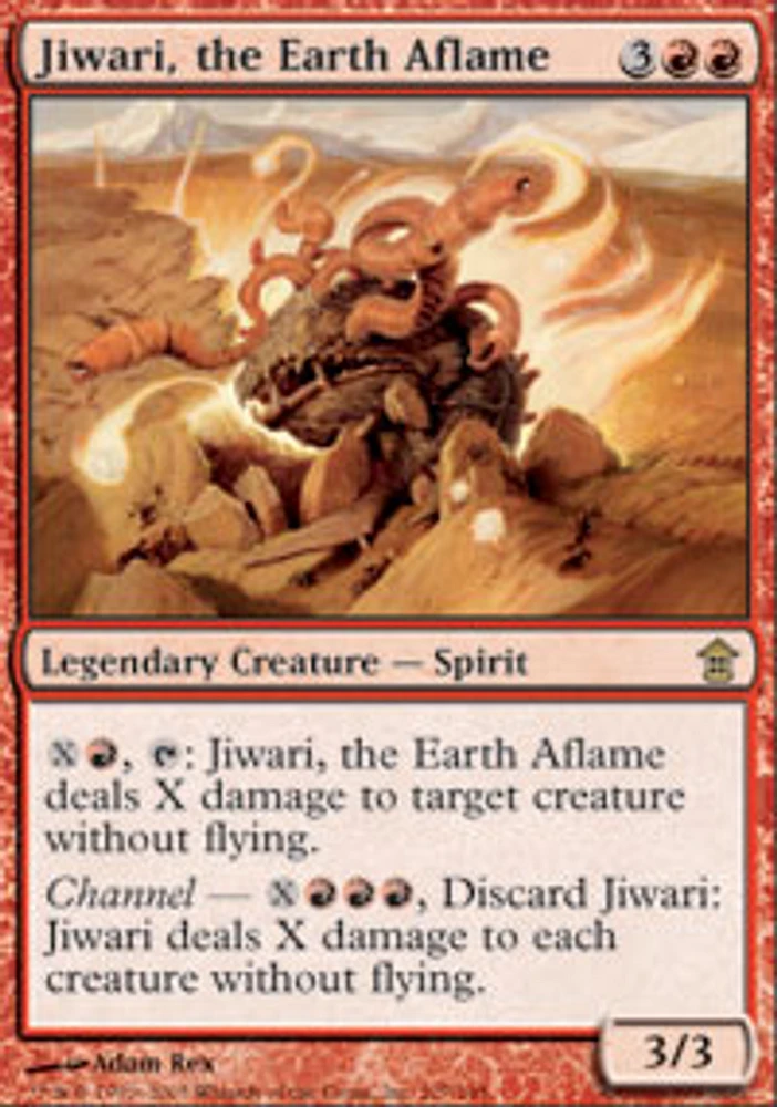 Jiwari, the Earth Aflame - Foil