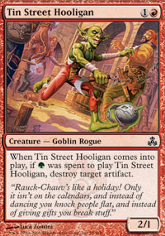 Tin Street Hooligan - Foil