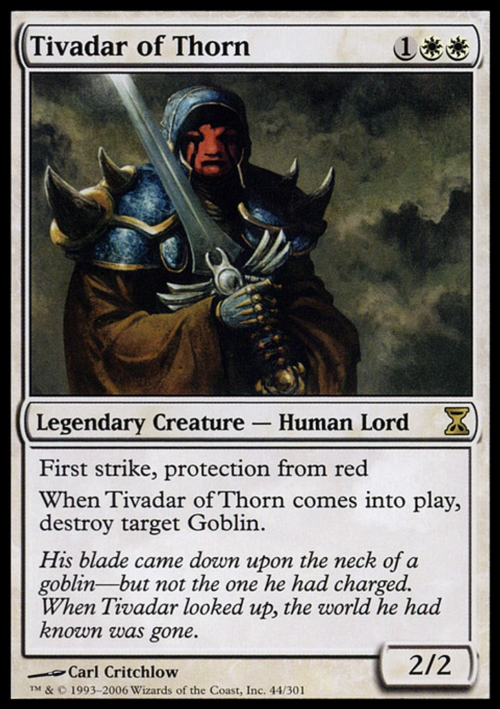 Tivadar of Thorn - Foil