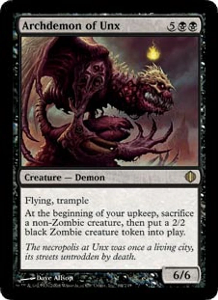 Archdemon of Unx - Foil