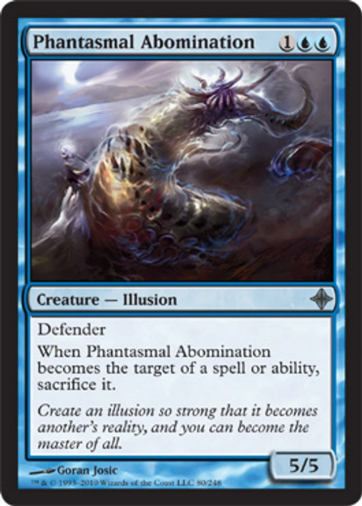 Phantasmal Abomination - Foil