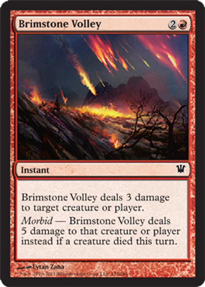 Brimstone Volley - Foil