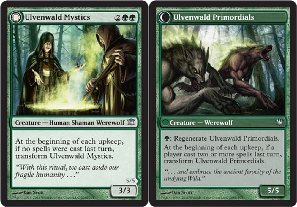 Ulvenwald Mystics // Ulvenwald Primordials - Foil