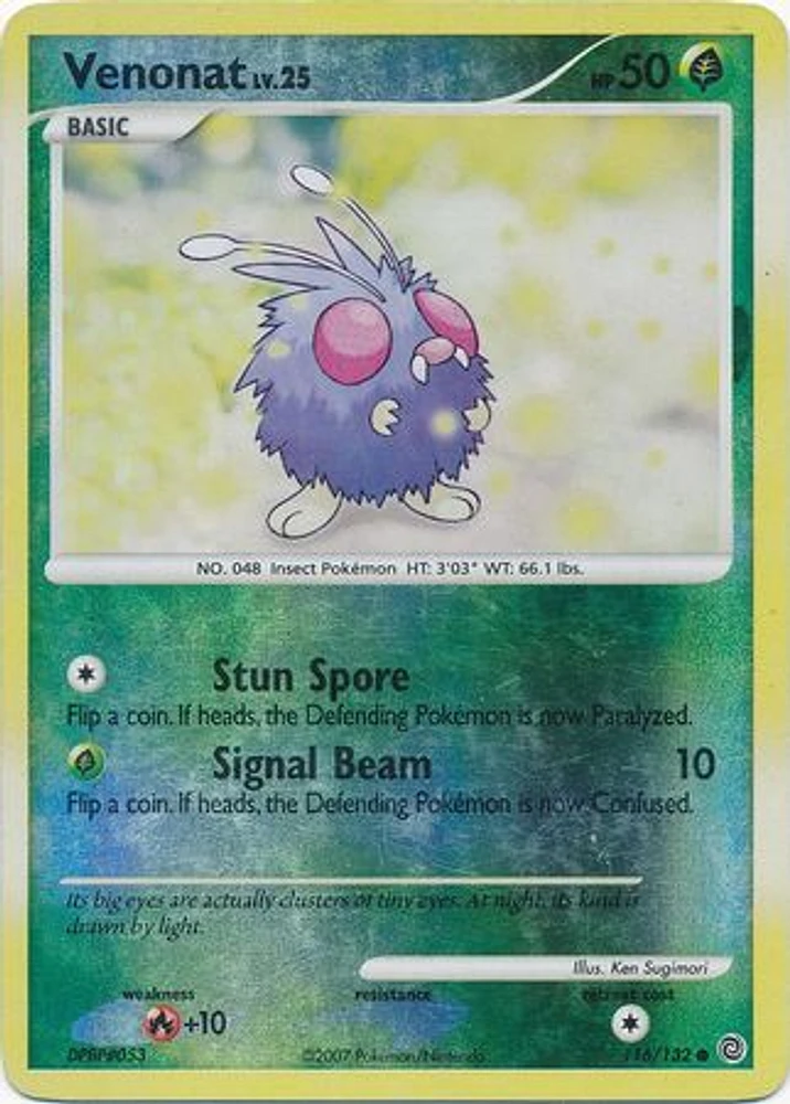 Venonat - 116/132 - Common - Reverse Holo