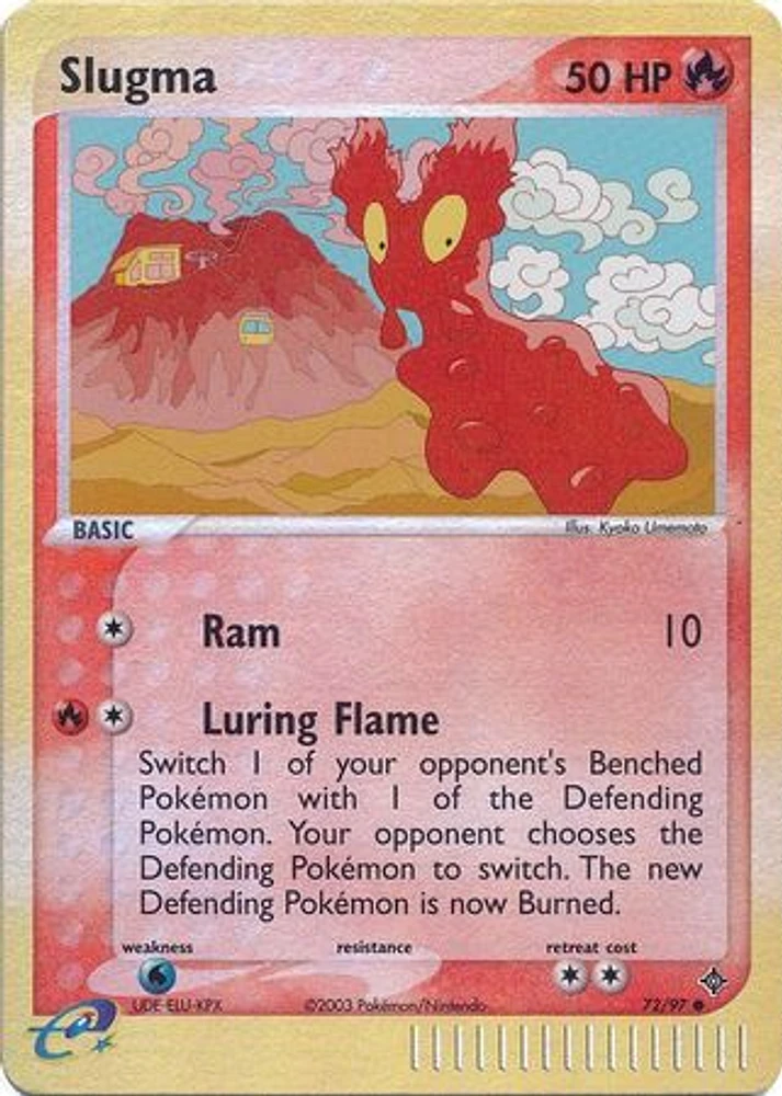 Slugma - 72/97 - Common - Reverse Holo