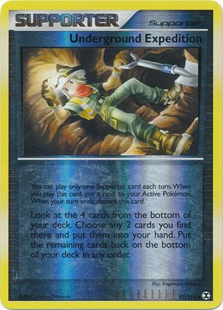 Underground Expedition - 97/111 - Uncommon - Reverse Holo