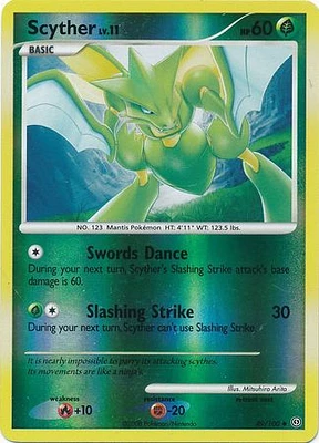 Scyther - 49/100 - Uncommon - Reverse Holo