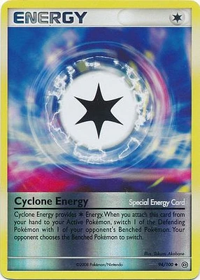 Cyclone Energy - 94/100 - Uncommon - Reverse Holo