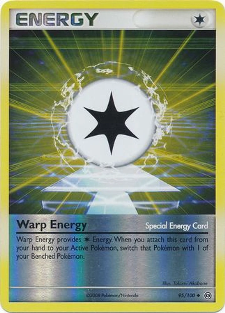 Warp Energy - 95/100 - Uncommon - Reverse Holo