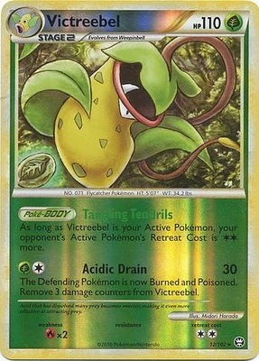 Victreebel - 12/102 - Holo Rare - Reverse Holo