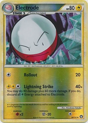 Electrode - 34/102 - Uncommon - Reverse Holo