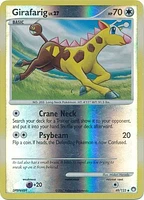 Girafarig - 49/123 - Uncommon - Reverse Holo