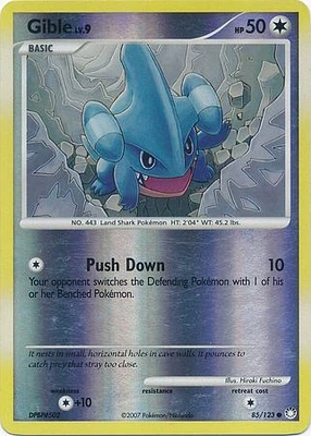 Gible - 85/123 - Common - Reverse Holo