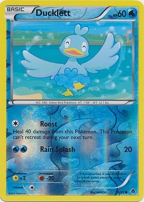 Ducklett - 26/98 - Common - Reverse Holo