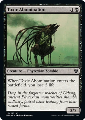 Toxic Abomination - Foil