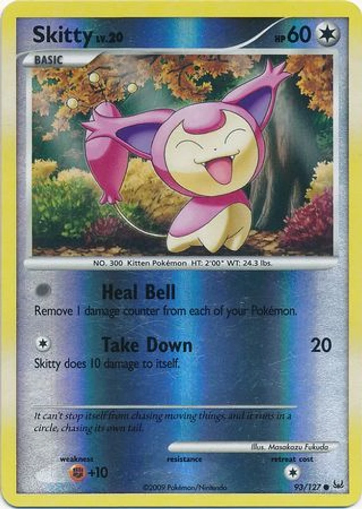 Skitty - 93/127 - Common - Reverse Holo