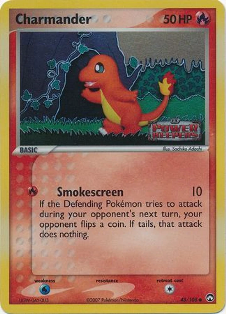 Charmander - 48/108 - Common - Reverse Holo