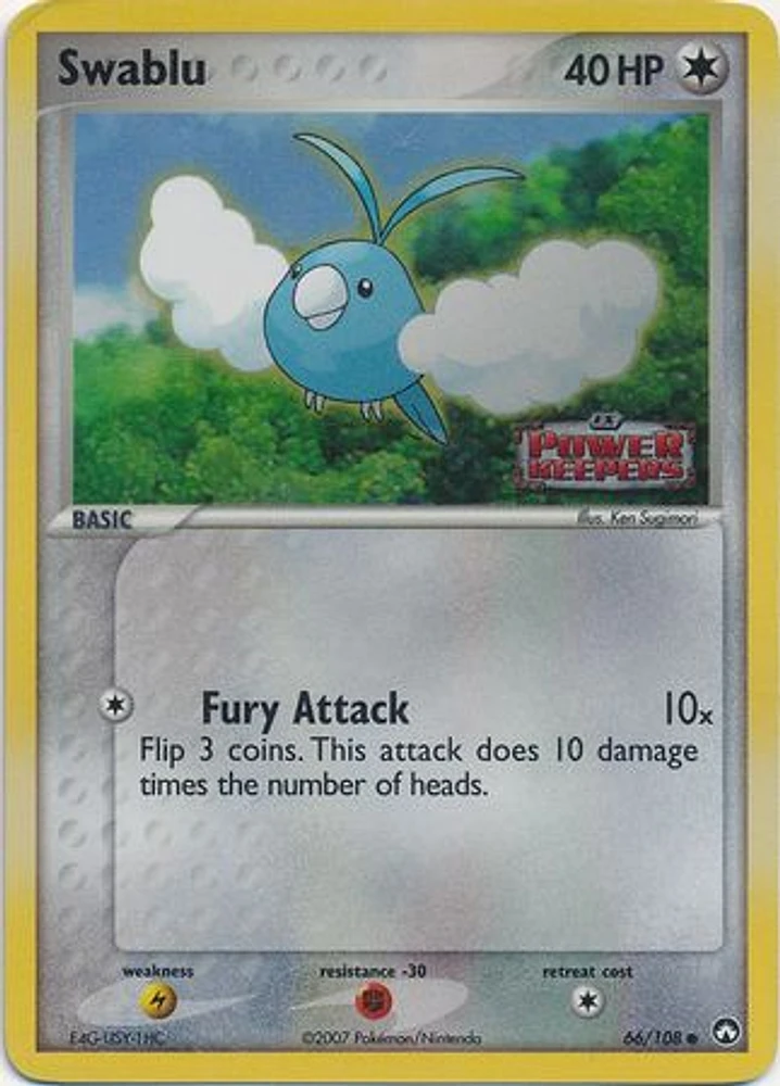 Swablu - 66/108 - Common - Reverse Holo