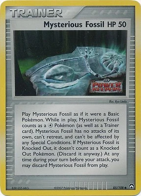 Mysterious Fossil - 85/108 - Common - Reverse Holo