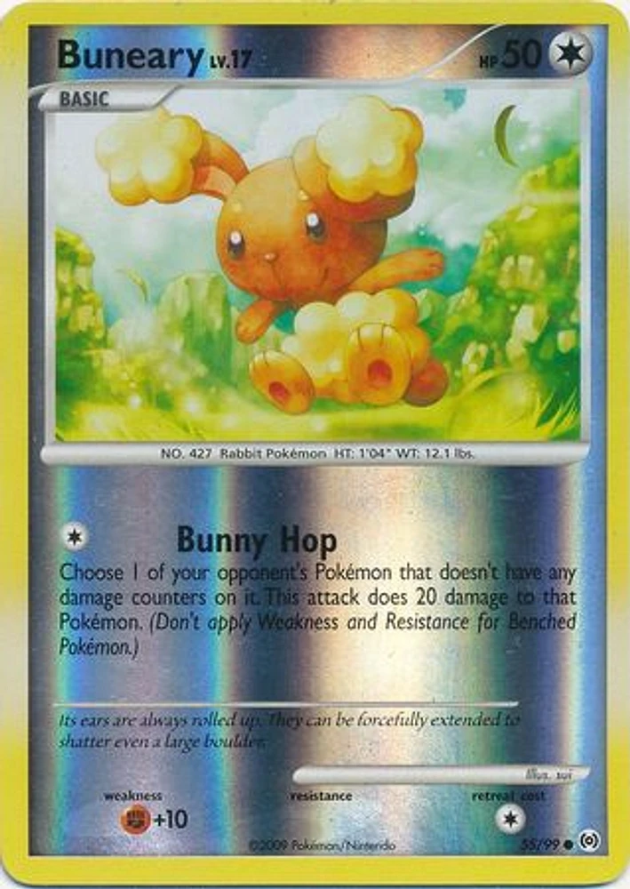 Buneary - 55/99 - Common - Reverse Holo