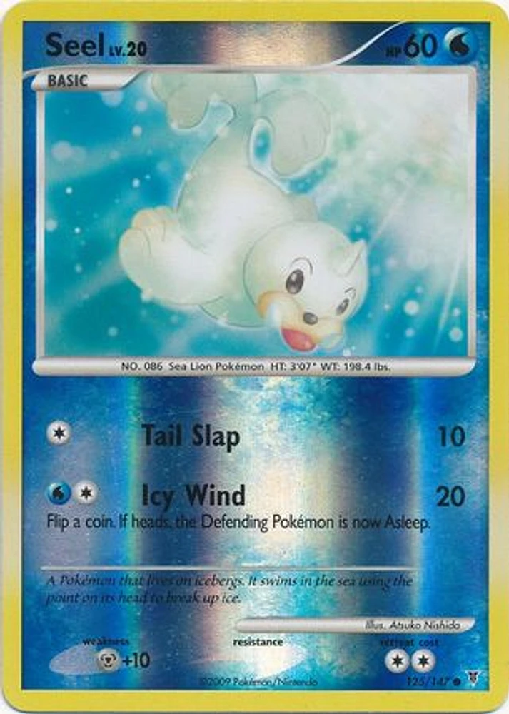 Seel - 125/147 - Common - Reverse Holo