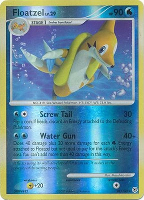 Floatzel - 26/130 - Rare - Reverse Holo