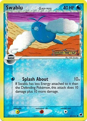 Swablu (Delta Species) - 65/101 - Common - Reverse Holo