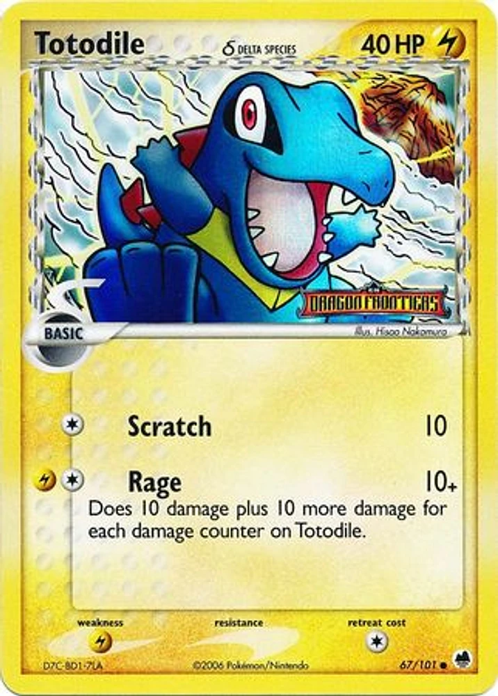 Totodile (Delta Species) - 67/101 - Common - Reverse Holo