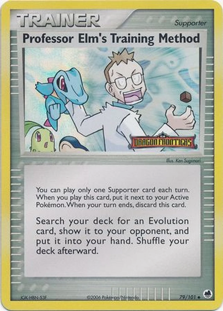 Professor Elm's Training Method - 79/101 - Uncommon - Reverse Holo