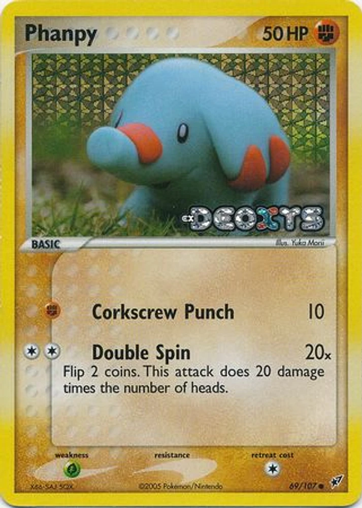 Phanpy - 69/107 - Common - Reverse Holo