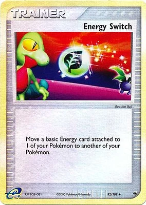 Energy Switch - 82/109 - Uncommon - Reverse Holo