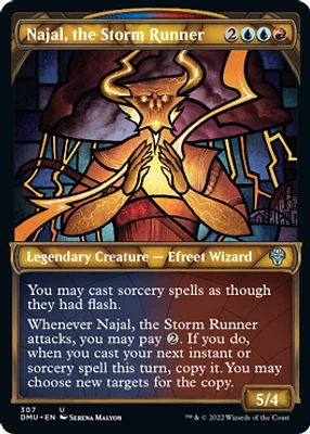 Najal, the Storm Runner - Foil - Showcase