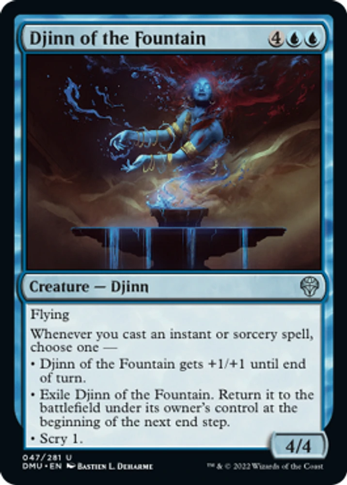 Djinn of the Fountain - Foil