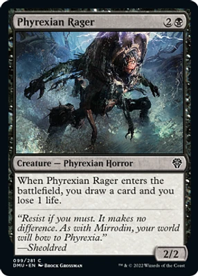 Phyrexian Rager - Foil