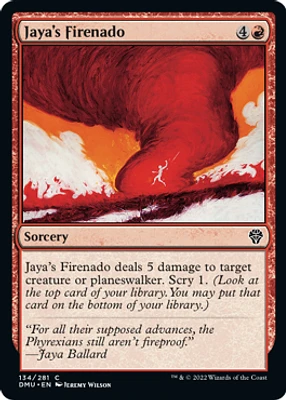 Jaya's Firenado - Foil