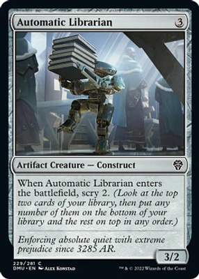 Automatic Librarian - Foil