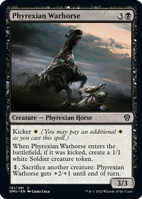 Phyrexian Warhorse - Foil