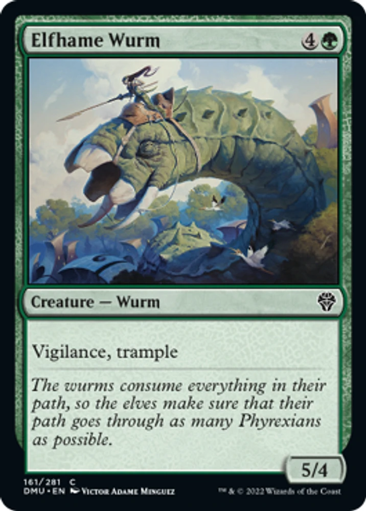 Elfhame Wurm - Foil