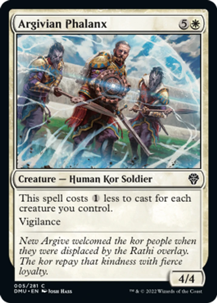 Argivian Phalanx - Foil