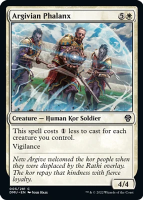 Argivian Phalanx - Foil