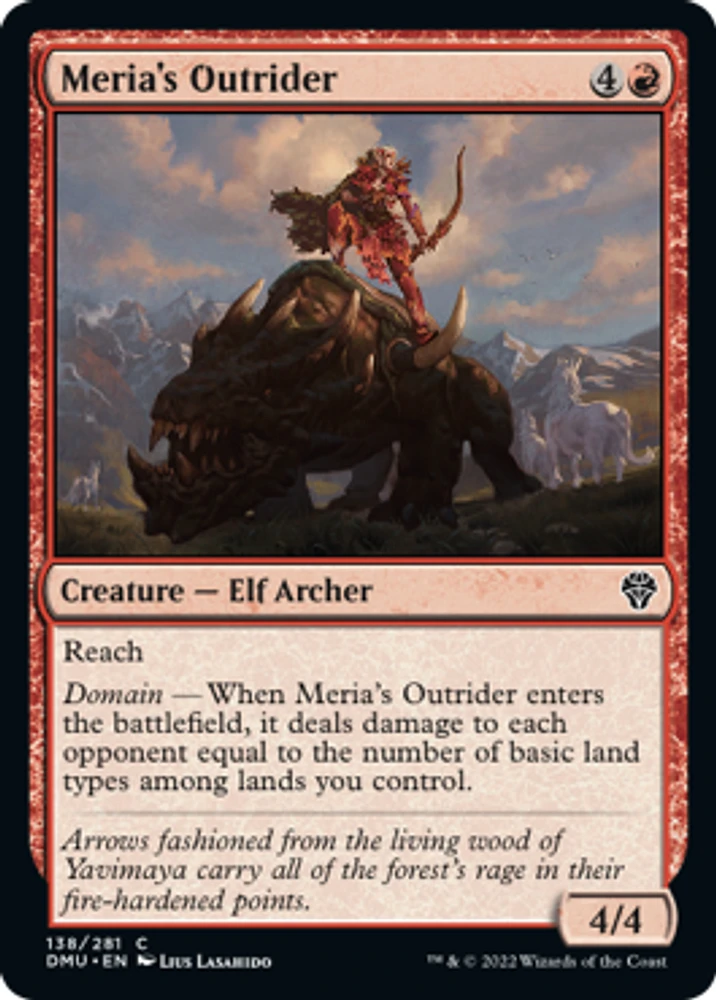 Meria's Outrider - Foil