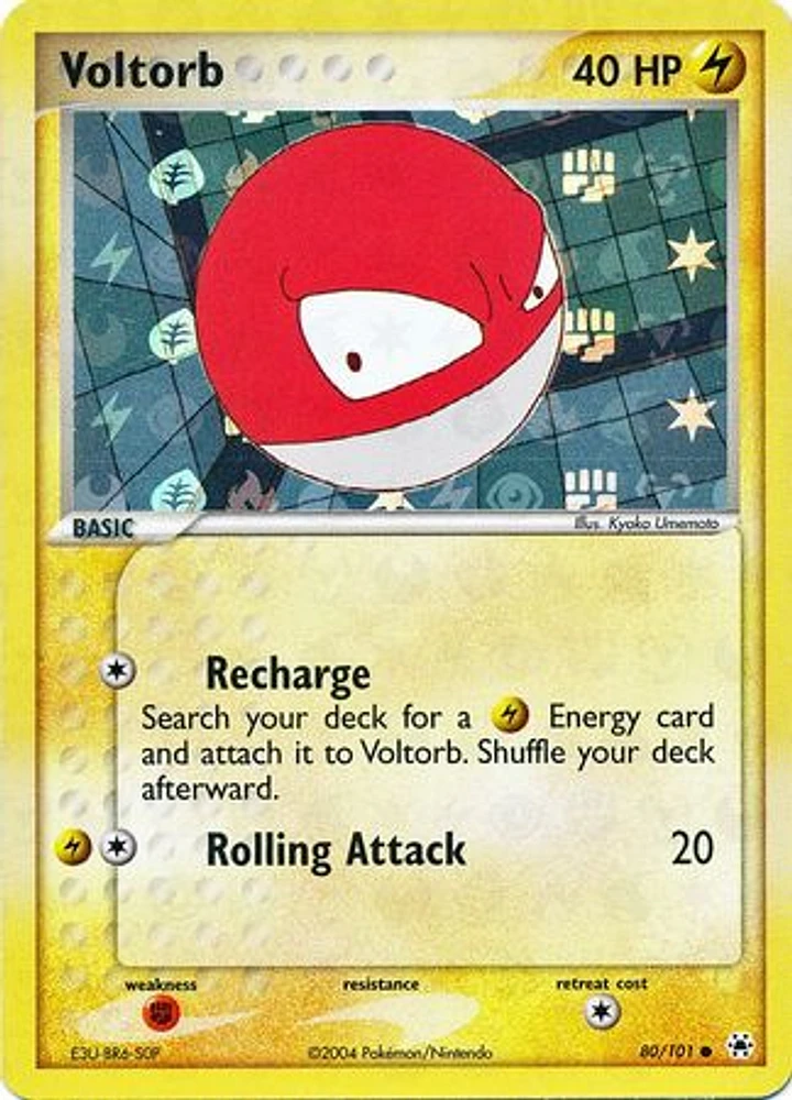 Voltorb - 80/101 - Common - Reverse Holo