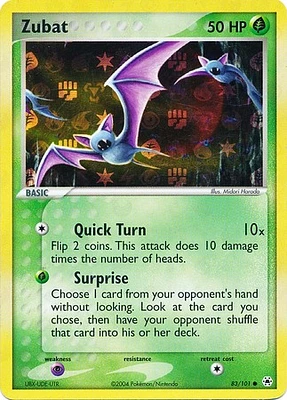 Zubat - 83/101 - Common - Reverse Holo