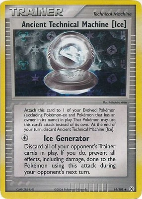 Ancient Technical Machine [Ice] - 84/101 - Uncommon - Reverse Holo