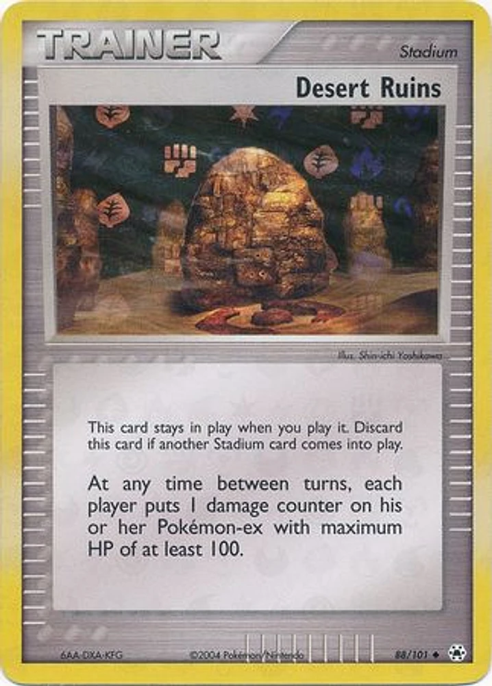 Desert Ruins - 88/101 - Uncommon - Reverse Holo