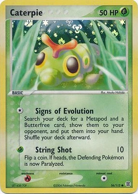 Caterpie - 56/112 - Common - Reverse Holo