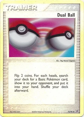 Dual Ball - 72/95 - Uncommon - Reverse Holo